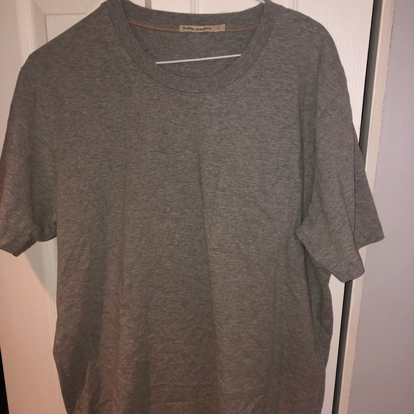 Nudie Jeans Other - Nudie jeans gray pocket t shirt sz xl